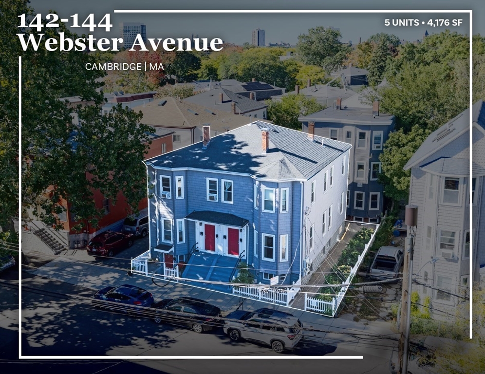 142-144 Webster Ave in Cambridge